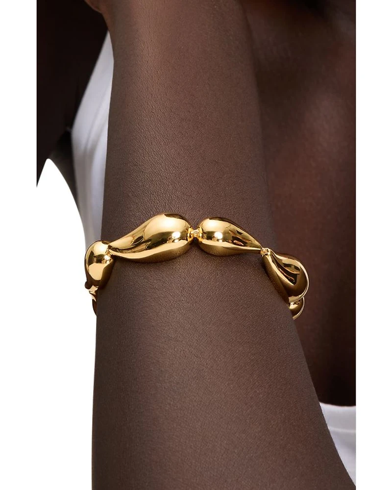 Molten Freeform Link Bracelet