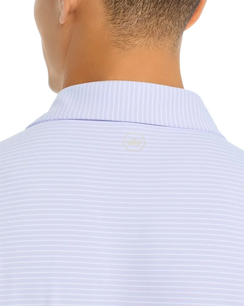 Ballad Printed Performance Polo Shirt