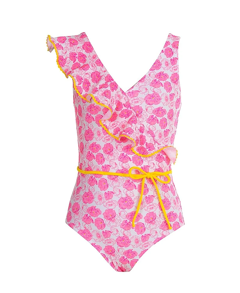 Nessi Byrd Girls' Kaja One-Piece Swimsuit - Little Kid, Big Kid