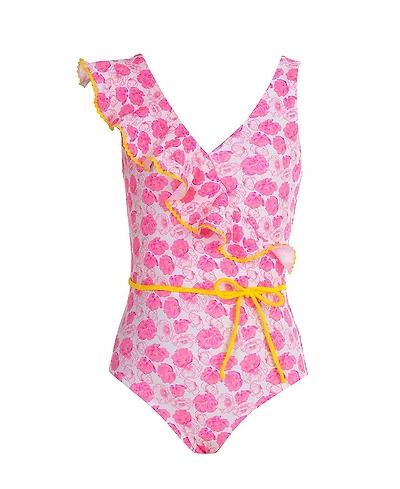Nessi Byrd Girls' Kaja One-Piece Swimsuit - Little Kid, Big Kid