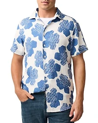Donnelly Linen Floral Print Shirt