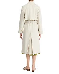 Drapey Trench Coat