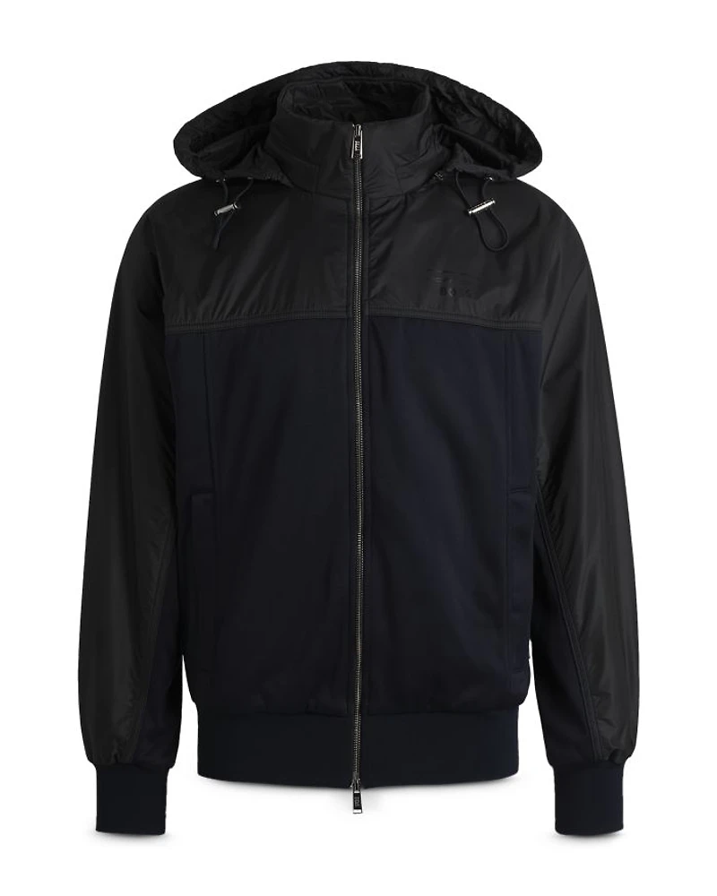 Steele Hooded Zip Front Jacket