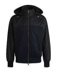 Steele Hooded Zip Front Jacket