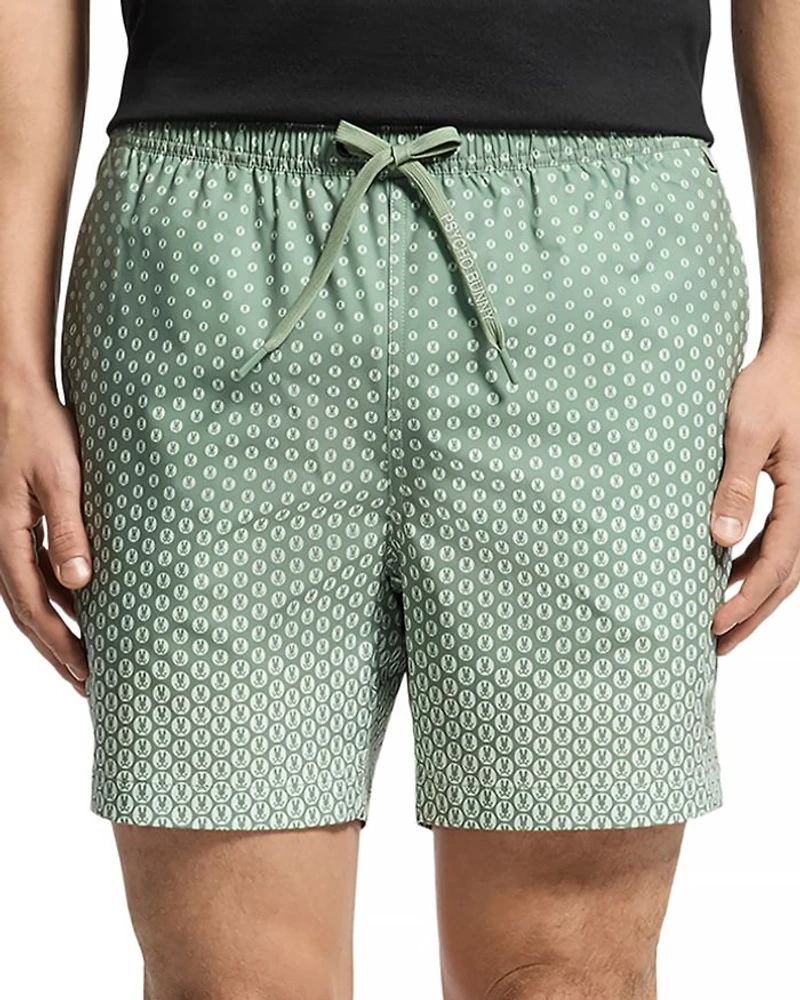 Bendigo Allover Print 5.75" Swim Trunks