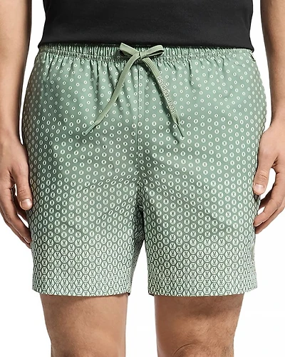 Bendigo Allover Print 5.75" Swim Trunks