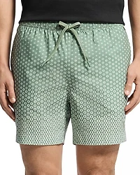 Bendigo Allover Print 5.75" Swim Trunks