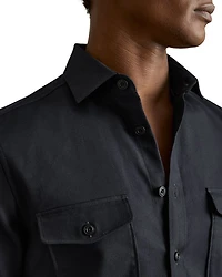 Twin Pocket Textured Shirt