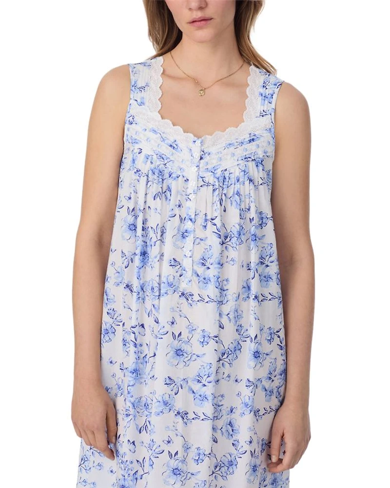 Long Floral Ballet Nightgown