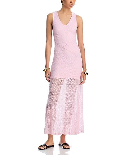 Steve Madden Theo Floral Lace Maxi Dress