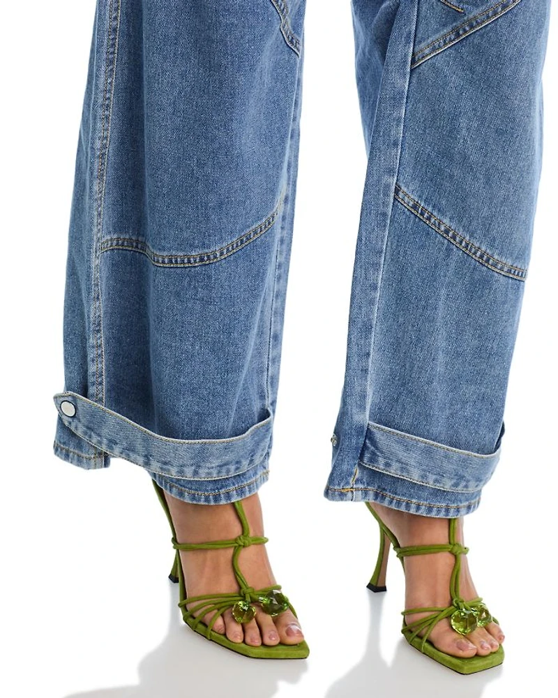 Tre High Rise Jeans Dark Blue
