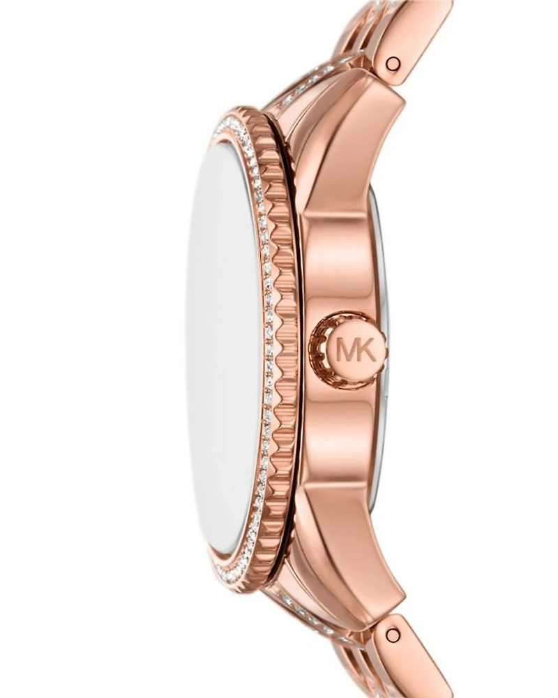 Mini Bryant Chronograph Rose Gold-Tone Stainless Steel Watch, 35mm