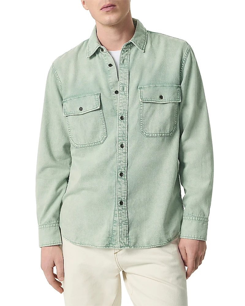 rag & bone Relaxed Fit Denim Chest Pocket Shirt