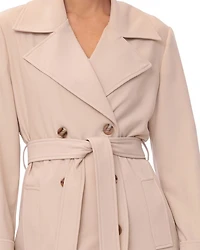 Double Breasted Relaxed Trench Coat