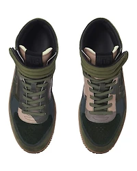 Men's Swan Mid Top Sneakers