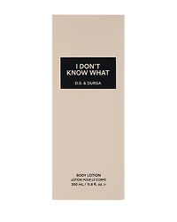 I Don't Know What Body Lotion 11.8 oz.