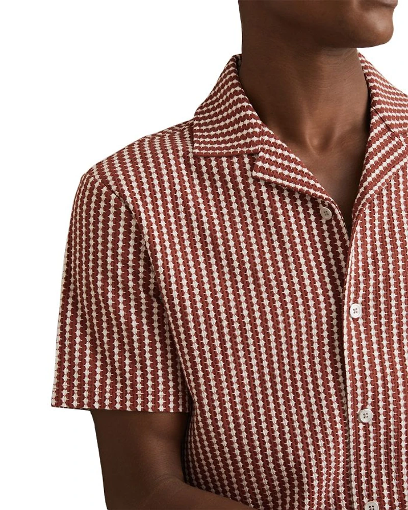 Tower Short Sleeve Printed Camp Shirt