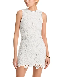 Crochet Mini Dress - Exclusive