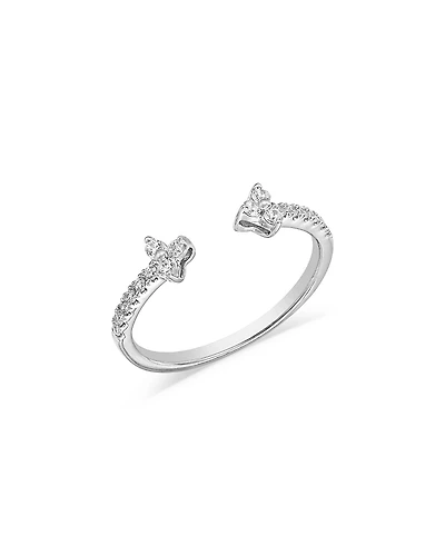 Bloomingdale's Fine Collection Diamond Open Trio Ring