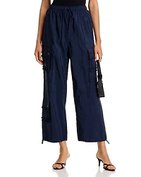 Ruffle Parachute Pants