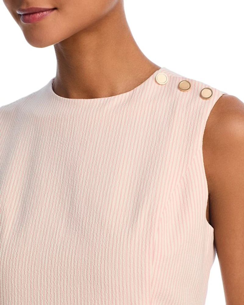 The Seersucker Mini Dress