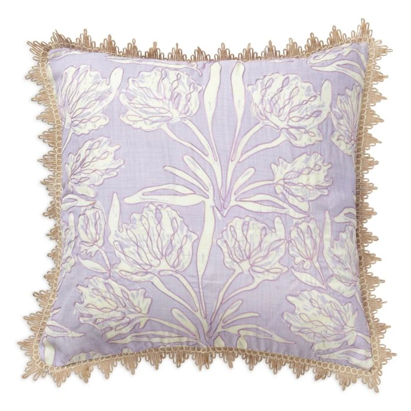 Himalayan Embroidered Reversible Cushion, 20" x 20"