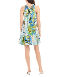 Brenda Ruffle Hem Dress