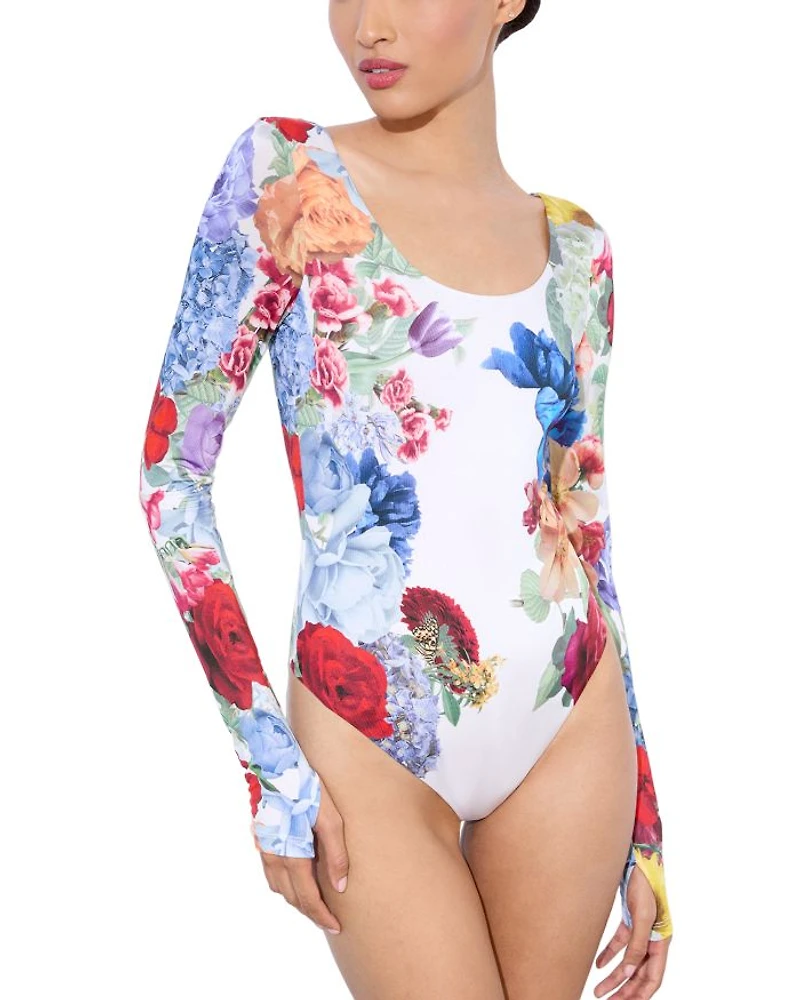 Rhys Ballet Neck Bodysuit
