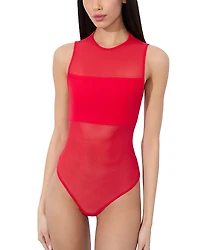 Alice and Olivia Bandeau Thong Bodysuit