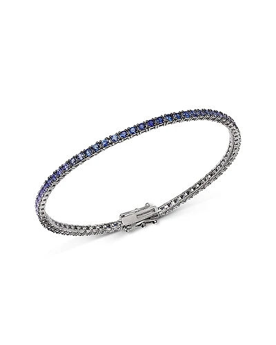 Bloomingdale's Fine Collection Sapphire Ombre Tennis Bracelet