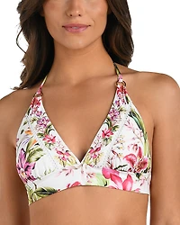 La Blanca Polynesian Halter Bikini Top