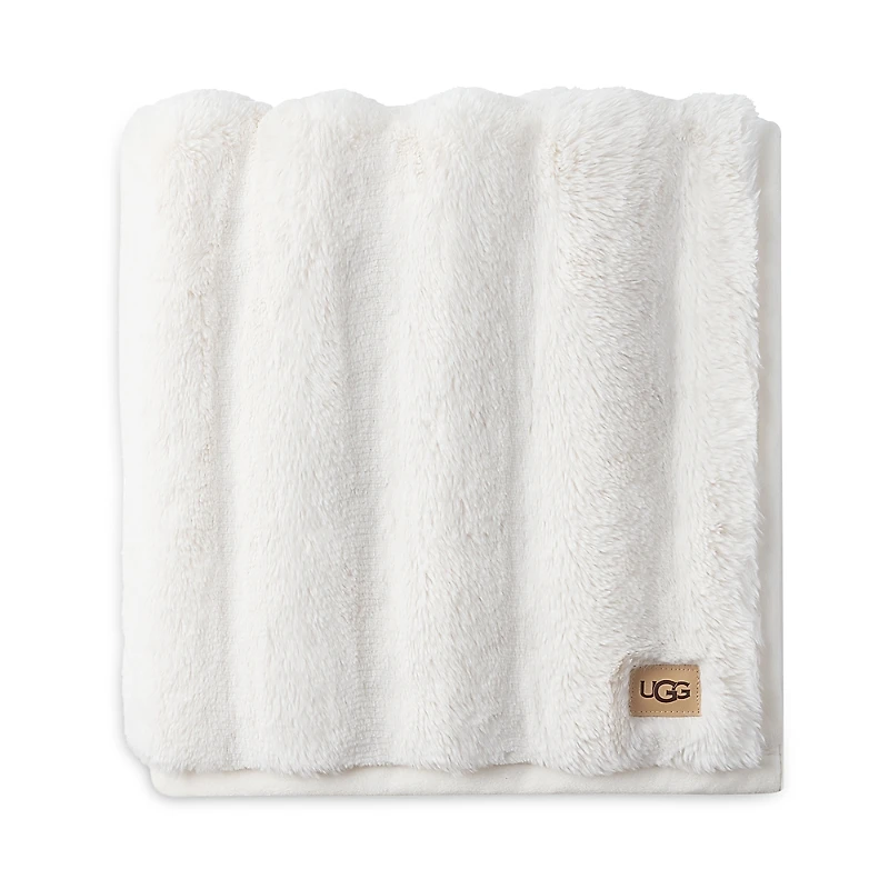 Ugg Tidal Faux Fur Throw Blanket