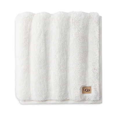 Ugg Tidal Faux Fur Throw Blanket