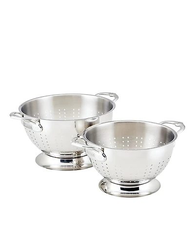 Provisions 2-Piece Stainless Steel Colander Set (3-Qt. & 5-Qt.)