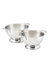 Provisions 2-Piece Stainless Steel Colander Set (3-Qt. & 5-Qt.)