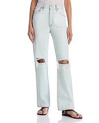 Re/Done 90s High Rise Loose Wide Leg Jeans