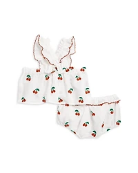 Girls' Ruffle Top & Bloomers Set - Baby