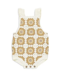 Rylee +Cru Girls' Crochet Romper - Baby