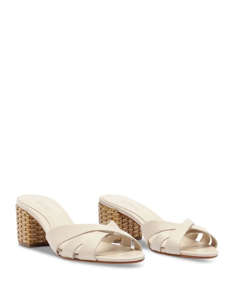 Women's Keefa Straw Heel Sandals