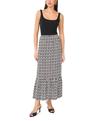 Ruffle Midi Skirt