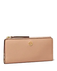 Robinson Pebbled Leather Zip Slim Wallet