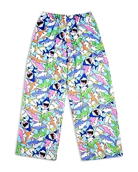 Iscream Boys' Shark Frenzy Plush Pants - Little Kid, Big Kid