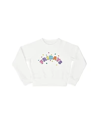 Iscream Girls' Friday Crewneck Sweatshirt - Big Kid