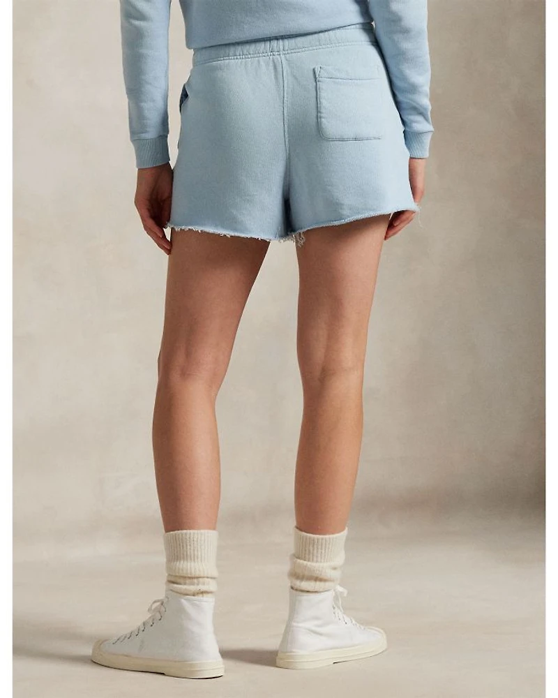 Lightweight Fleece Drawstring Shorts