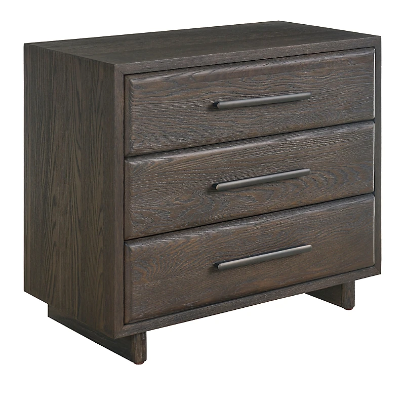Universal Sable Three Drawer Nightstand