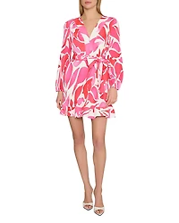 Milly Liv Dream Rose Pleated Dress