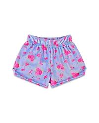 Iscream Girls' Ditsy Floral Plush Shorts - Little Kid, Big Kid