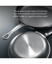 NanoBond® Molecular Titanium Stainless Steel 11" Skillet