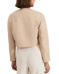 Sylvia Faux Leather Jacket