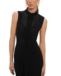 Daniella Sleeveless Ruched Dress
